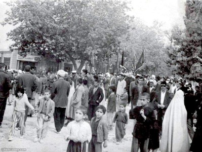 مراسم روز عاشورای شهر ایلام - سال 1343