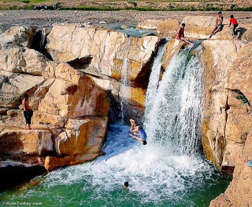 آبشار ماهوته آبدانان
